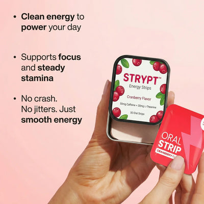 STRYPT™ Cranberry Energy Strips